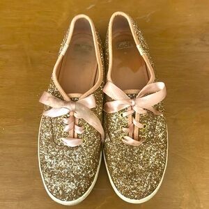 Kate Spade, sparkles and Keds, what could be better.